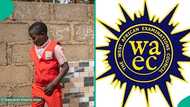 WAEC 2025: Boy who was called 'most unserious' smashes exam without mercy, his grades surface