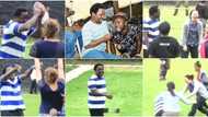 TB Joshua's pic with physically challenged man & video of him playing ball with church members stir reactions