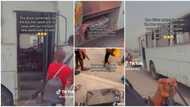 "People were angry": Lagos passengers scatter bus parts after the driver ran away with their t-fare, video emerges