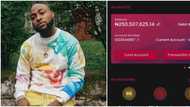 Na you be talk and do: Reactions as Davido shows receipt of personal N50m added to N200m for charity