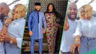 "My hearts beats for you": Yul Edochie and Judy Austin reply haters, clip goes viral