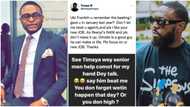 You wey dem save for my hand: Ubi Franklin reacts as Timaya vows to beat him up like he did in January