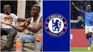 Peter Okoye shares outcome of his discussion with Victor Osimhen about moving to Chelsea, netizens react