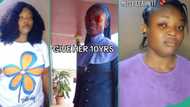 "You are changing from good to bad": Reactions as ex-reverend sister shares before and after photos