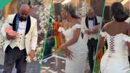 "Marrying an Odogwu is a dream": Groom sets the bar high, takes bundles of cash to wedding ceremony