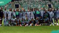 BREAKING: Finidi names Super Eagles’ starting XI to take on South Africa, turns to towering striker