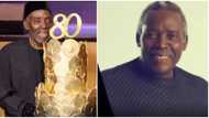 Smiling and crying, this is so beautiful to watch: Reactions as son drops video on the life of Olu Jacobs