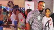 Na premium ship be this: Reactions as BBN's Maria and her man Kelvin attend Mercy's dad's burial