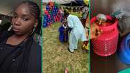 Mum reacts as children receive 3kg gas cylinders at school’s graduation ceremony, mentions party fee