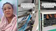 Nigerian businesswoman uses 8 padlocks to secure shop in trending video, people react