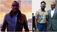 Father-in-law with a difference: Nigerians react as Femi Otedola celebrates Mr Eazi on 30th birthday