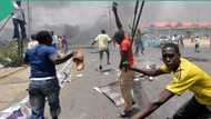 BREAKING: Protesters flood streets of Kano over appeal court's sacking of Gov Yusuf