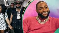 Davido finally shares adorable pictures of his newborn twins for the 1st time as he adds a new year