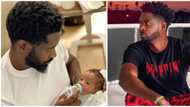 Talent manager Teebillz welcomes newborn son 3 months after welcoming 4th child