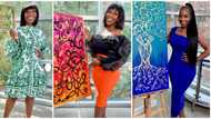 9 times Timaya's artist baby mama wore matching colours with her artworks
