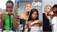 Ajegunle-born Blessing Williams becomes 1st black model and Nigerian to cover Zahrat khaleej magazine in UAE