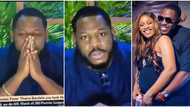 BBNaija: Frodd cries as he sends message to wife who is expected to give birth this week, video stirs emotions