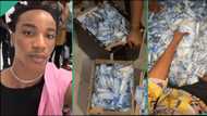 After saving for 1 year and 6 months, young man breaks his 3 piggy banks, packs out N5.3 million