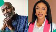 Man insists Tonto Dikeh has not changed, shares what he saw her doing inside church