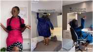 "Getting an apartment here is not easy": Nigerian lady who moved to UK dances in video after renting house