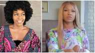 Shade Ladipo throws shade at Tacha over her reaction after Nicki Minaj followed her