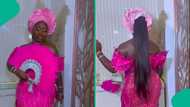 Lady shares how she Spent N3.8m to glam up for a wedding, peeps react: "She looks like ojuju Calabar"