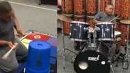 Kind teacher surprises her 10-year-old student who is a music lover with the gift of a drum set
