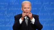 US election: Joe Biden reacts after projected victory