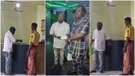 LAUTECH graduate who wanted to return his certificate gets help, photo shows him receiving N500k cheque