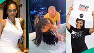 BBNaija star Lilo Aderogba embraces Jesus Christ in Canada, video from her baptism draws reactions
