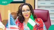 Tinubu's minister Bianca Ojukwu surrounded by crocodiles, photo trends, "were you not scared?"