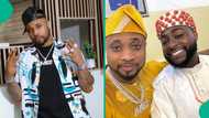 Davido’s cousin B Red’s 33rd birthday photos inside bathtub cause commotion: “A baddie and more”