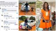 "From wheelbarrow to Hyundai": Young man celebrates as female lecturer gives him her car, shares cute photos