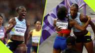 Paris 2024: Julien Alfred storms to victory in women's 100m, Richardson second