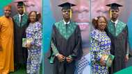 Mum of Wigwe University student shares matriculation photos, celebrates with her son