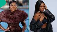 Funke Akindele's remark as she berates Vee Iye over indecent dressing in video ignites reactions