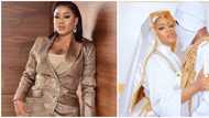 Designer Toyin Lawani dons provocative nun outfit for movie premiere, sparks reactions