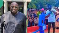 Video shows embarrassing moment borehole refused to work during commissioning, Dele Momodu reacts