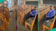 Dad who spent entire day in church praying for daughter's exam cries after hearing her result