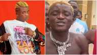 Stop patronising Musa from Yaba: Funny reactions as Portable loses letter H on his expensive diamond chain