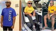 Social media big boy Mompha marks son's 9th birthday, celebrant drips in designer wears