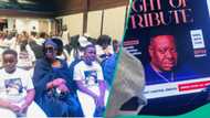 "Finally he goes to rest": Clips from Mr Ibu's night of tributes in Enugu emerge, fans react