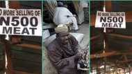 "No more N500 meat": Market seller puts out bold notice for customers, video trends online