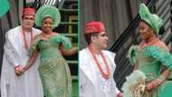 Man from America falls in love with Nigerian lady, marries her in grand style