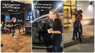 “First ones are not always the best”: Lady hugs her dad after seeing her first car