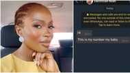 This is my number baby: Nollywood actress Jemima Osunde in stitches after hilarious message from electrician