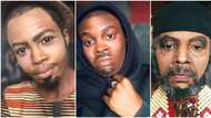 Lovely transformation: Talented lady transfigures herself into actor Ramsey Nouah, Tiwa Savage other celebrities using makeup