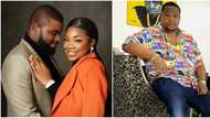 "I dey come your wedding, hope you're ready:" Cubana Chiefpriest tells Mercy Chinwo, singer happily reacts