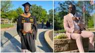 Nigerian man who was denied visa twice 15 years ago graduates from US varsity in style, lists his successes