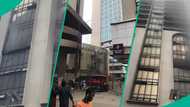 Fire guts multi-storey building of popular bank on Lagos Island; videos emerge